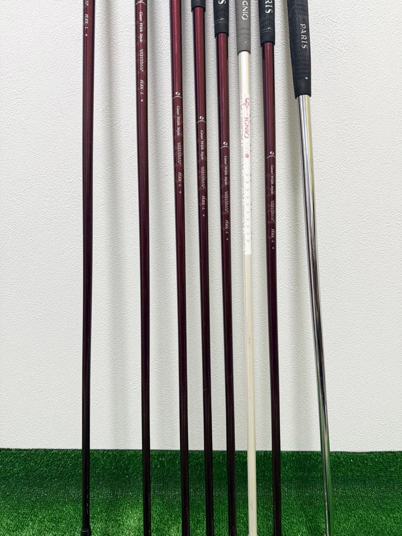 激レアバッグ✨ パーリーゲイツ パリス 初心者 レディース ゴルフクラブセット