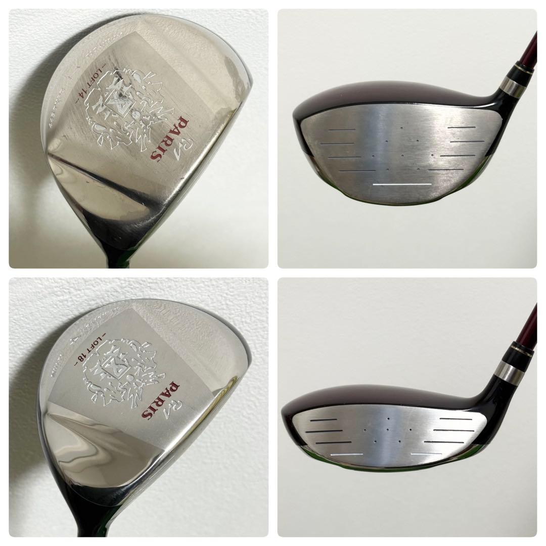 激レアバッグ✨ パーリーゲイツ パリス 初心者 レディース ゴルフクラブセット