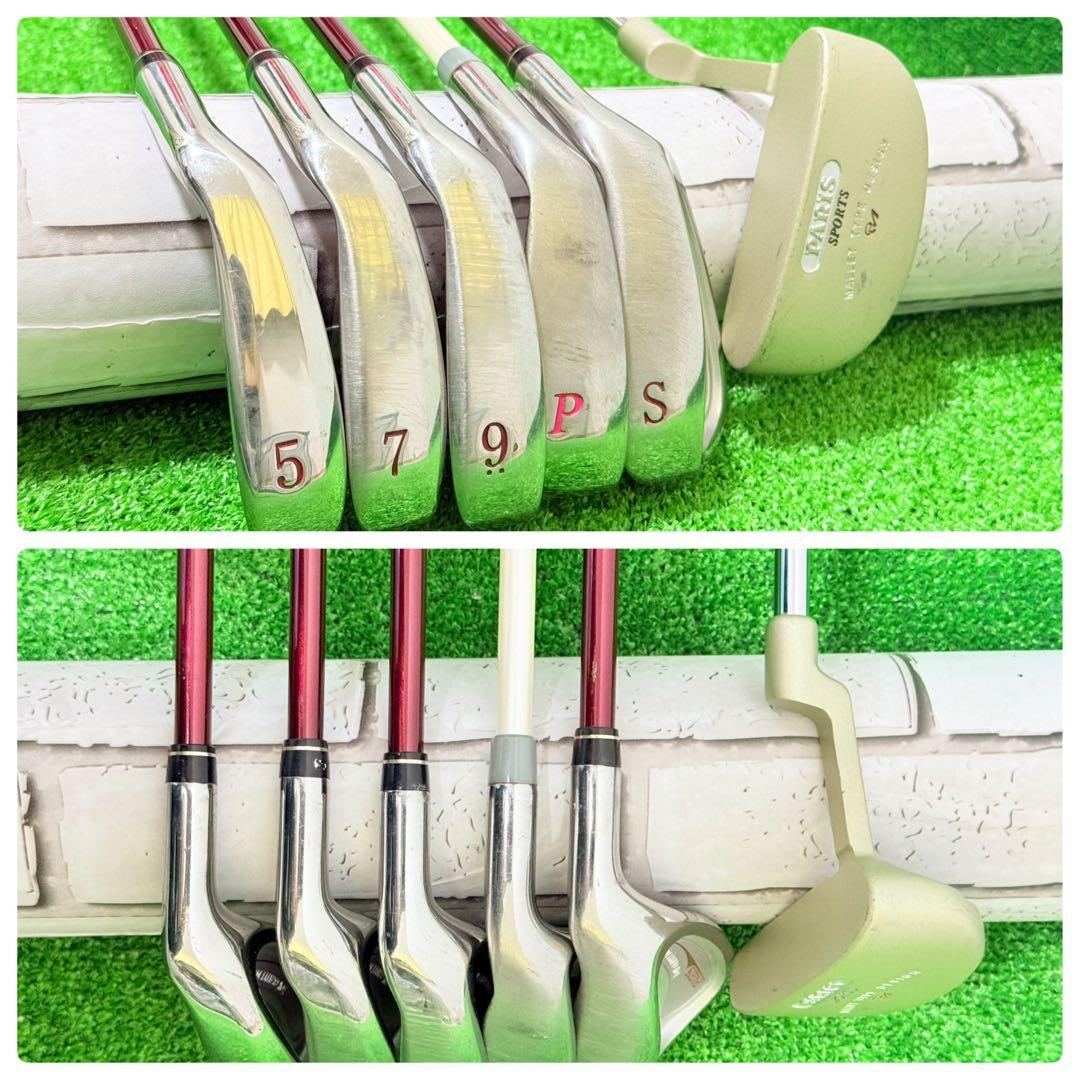 激レアバッグ✨ パーリーゲイツ パリス 初心者 レディース ゴルフクラブセット