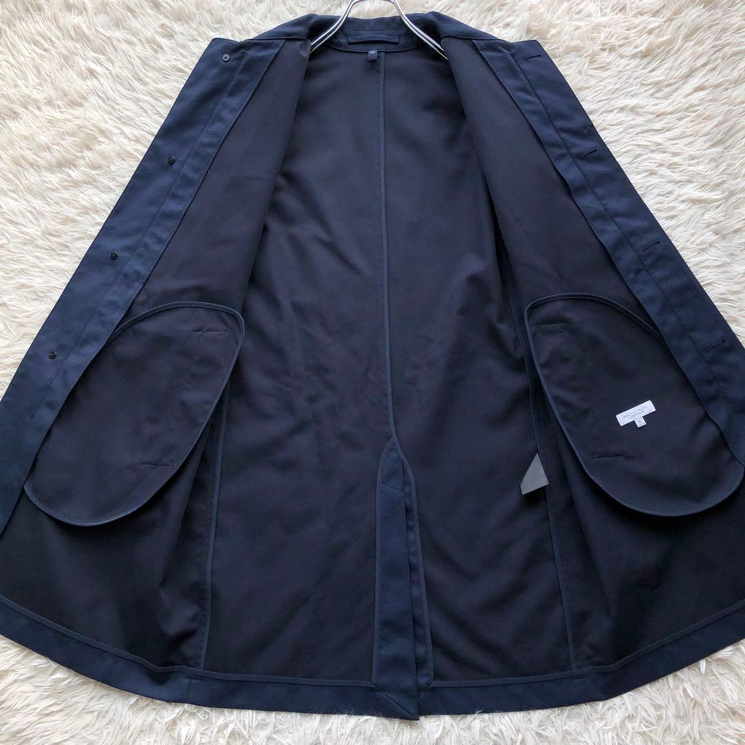 【3way】ユナイテッドアローズ ステンカラーコート　紺　L インナーダウン