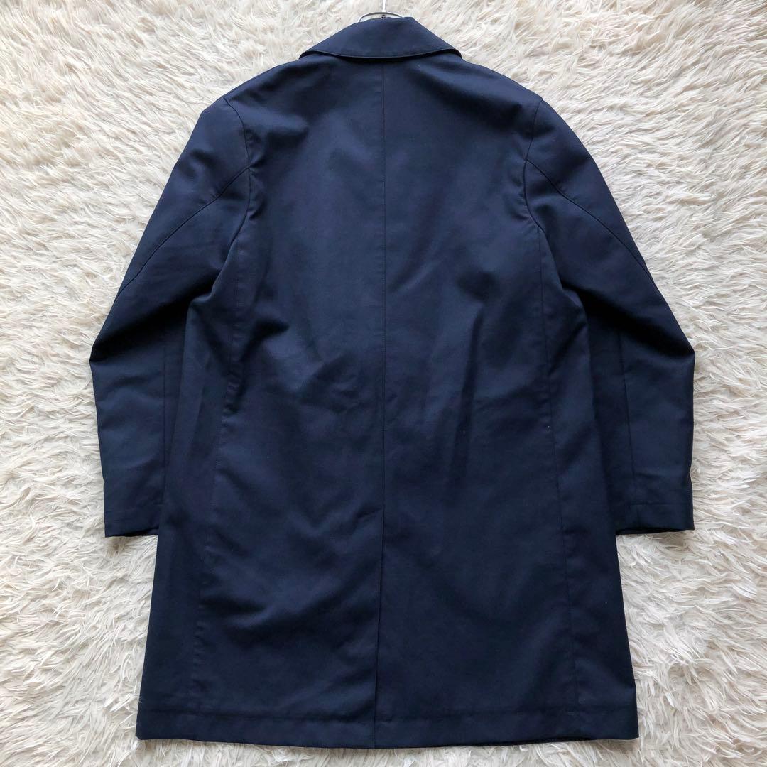 【3way】ユナイテッドアローズ ステンカラーコート　紺　L インナーダウン