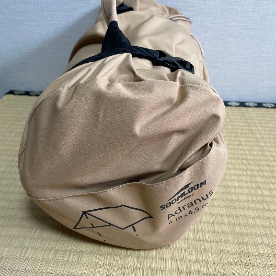 スームルームSOOMLOOM レクタタープ　Adranus 4.0m×4.9m