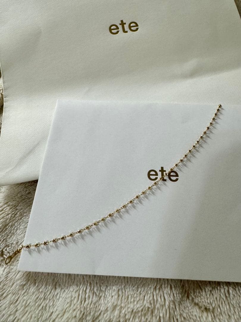 ete K18RBG e_Grain ブレスレット ほぼ新品