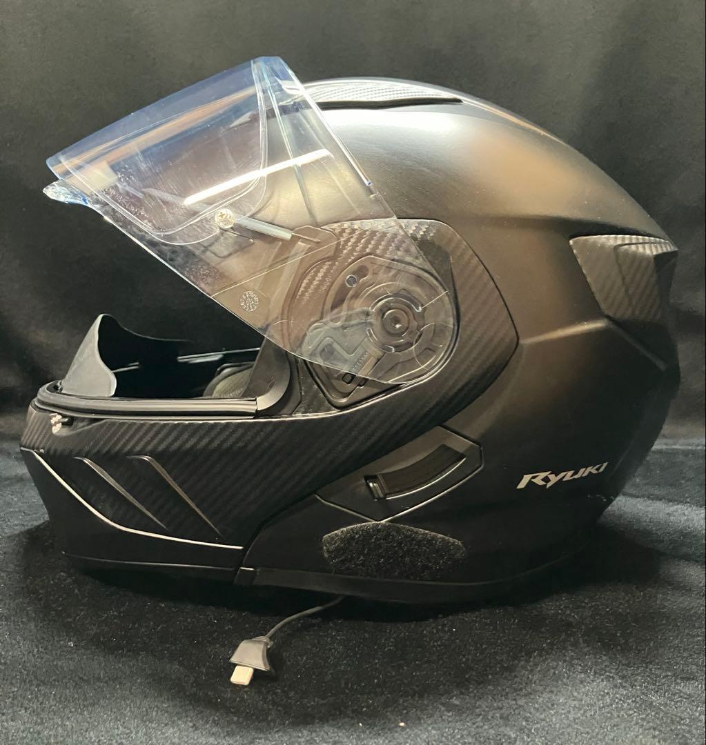 KABUTO RYUKI ヘルメット　マットブラック　Mサイズ　B2204