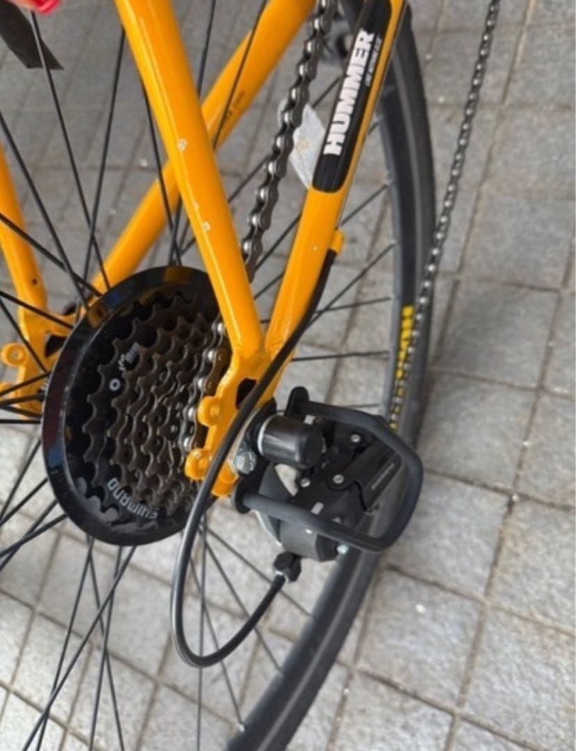 HUMMER クロスバイク オレンジ 700C