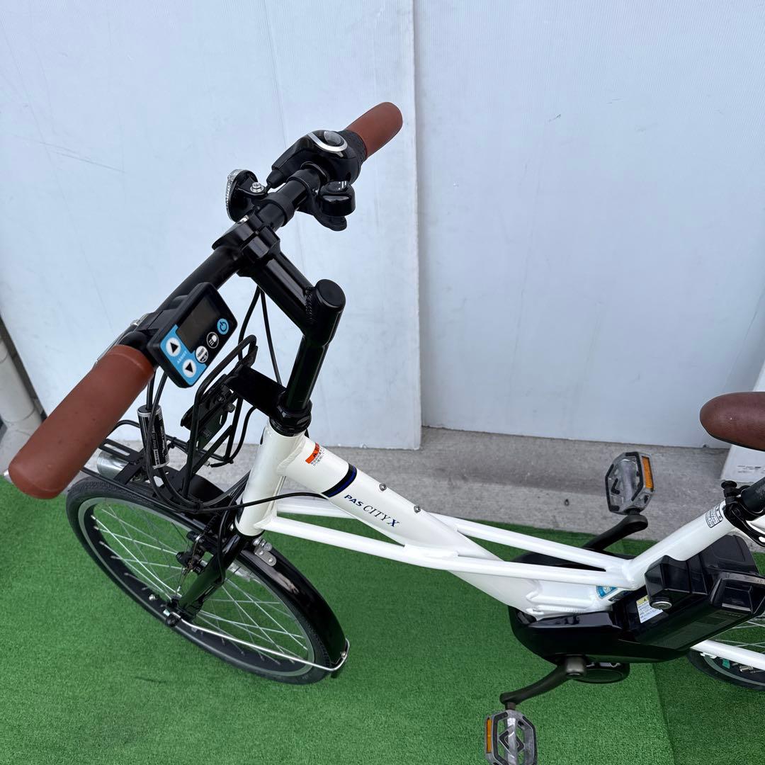 YAMAHAヤマハ電動アシスト自転車20インチ 12.3Ah ホワイト