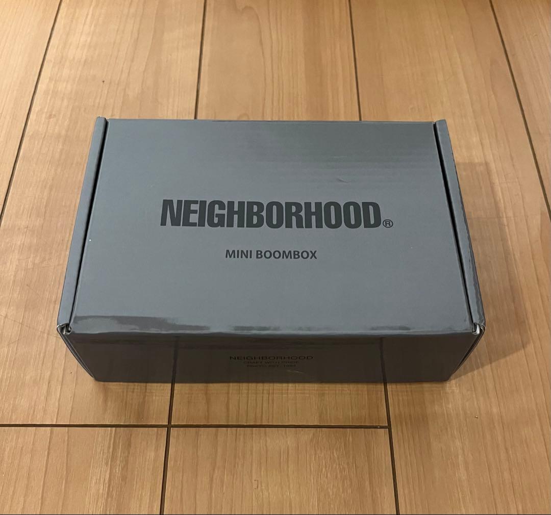 NEIGHBORHOOD MINI BOOMBOX グレー ラジオ カセット