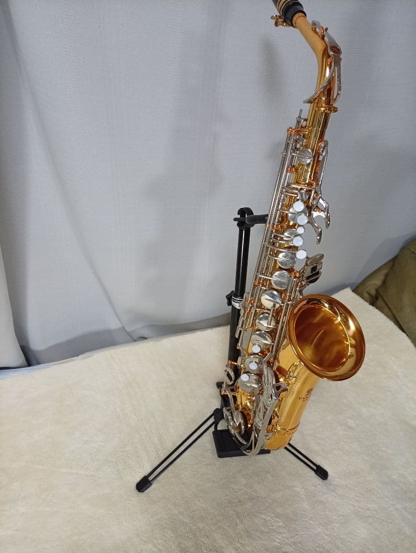 YAMAHA YAS-22 サックス本体 初心者、吹奏楽 赤ベル 名機