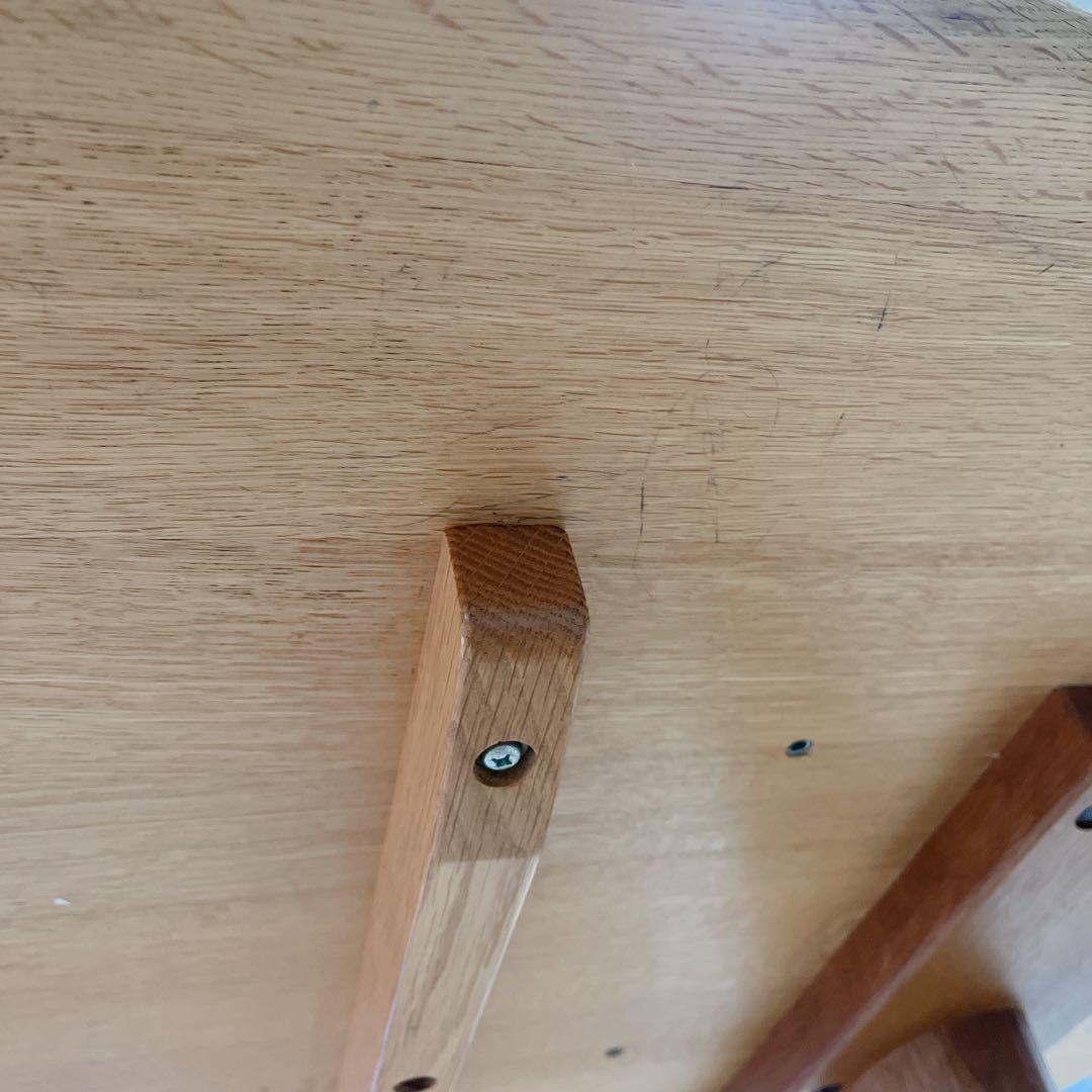 ダイニングテーブルのみ！　飛騨産業　豆型