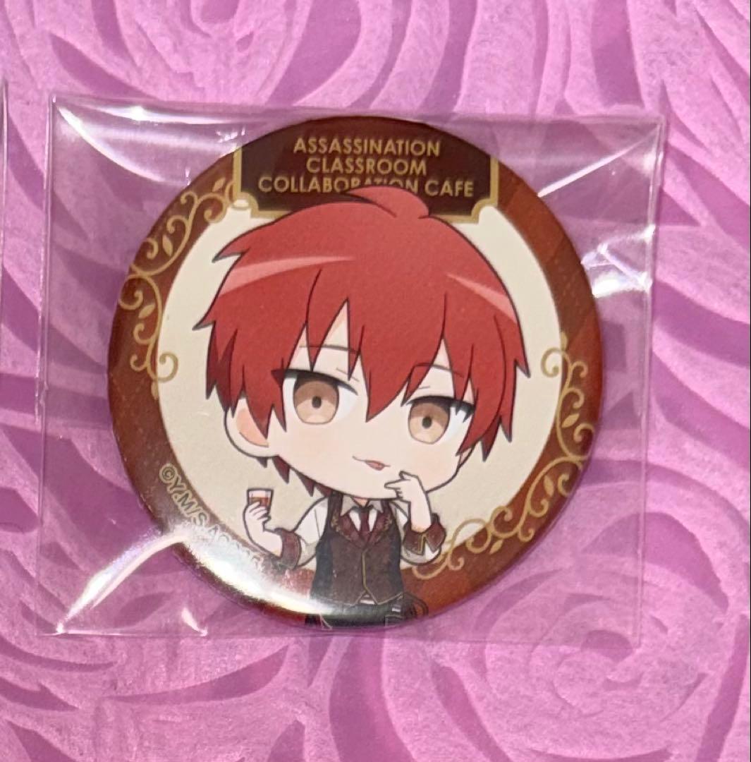 暗殺教室 赤羽業 缶バッジ スイパラ スイーツパラダイス - メルカリ