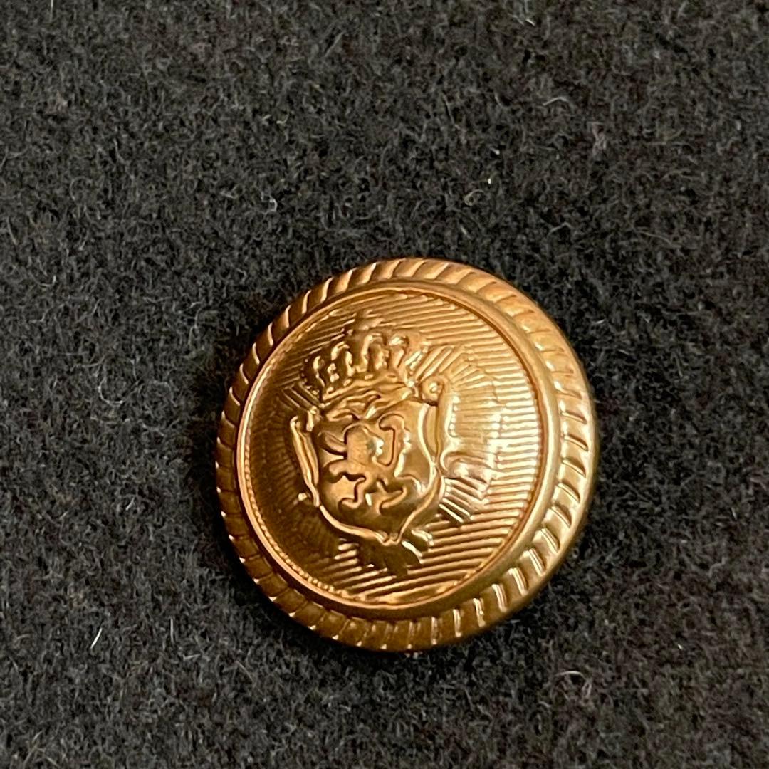 ナポレオンジャケット ピーコート 金ボタン カーキ モード ミリタリー y2k