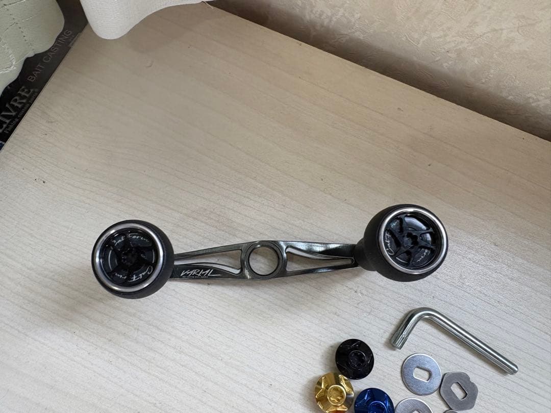 ★☆DRT VARIAL バリアル　ハンドル 95 ガンメタ　カルフォームノブ