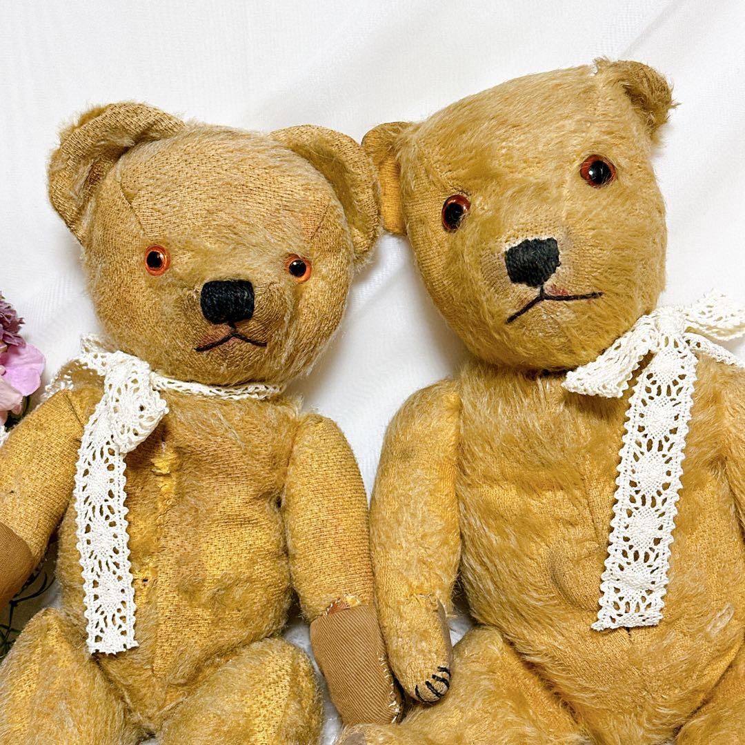 ❤️1950年代❤️愛されすぎたチャドバレーベア　アンティークベア　テディベア