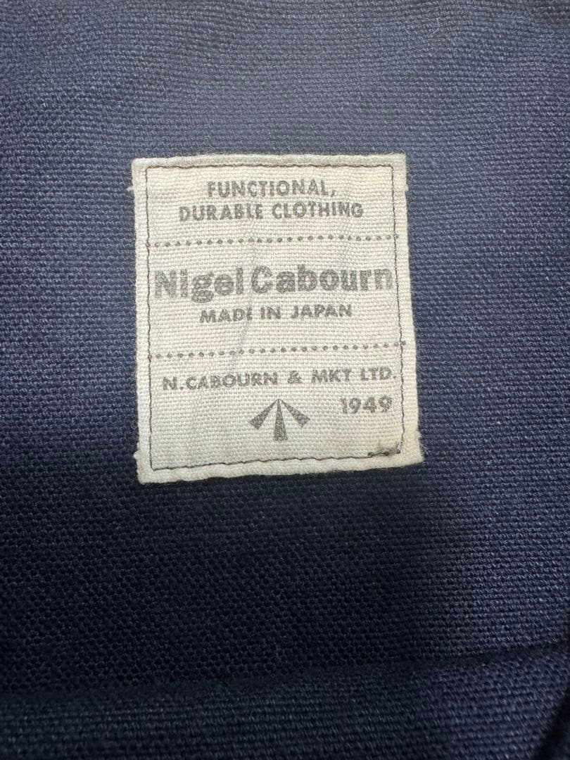 Nigel Cabourn メールバッグ　インディゴ
