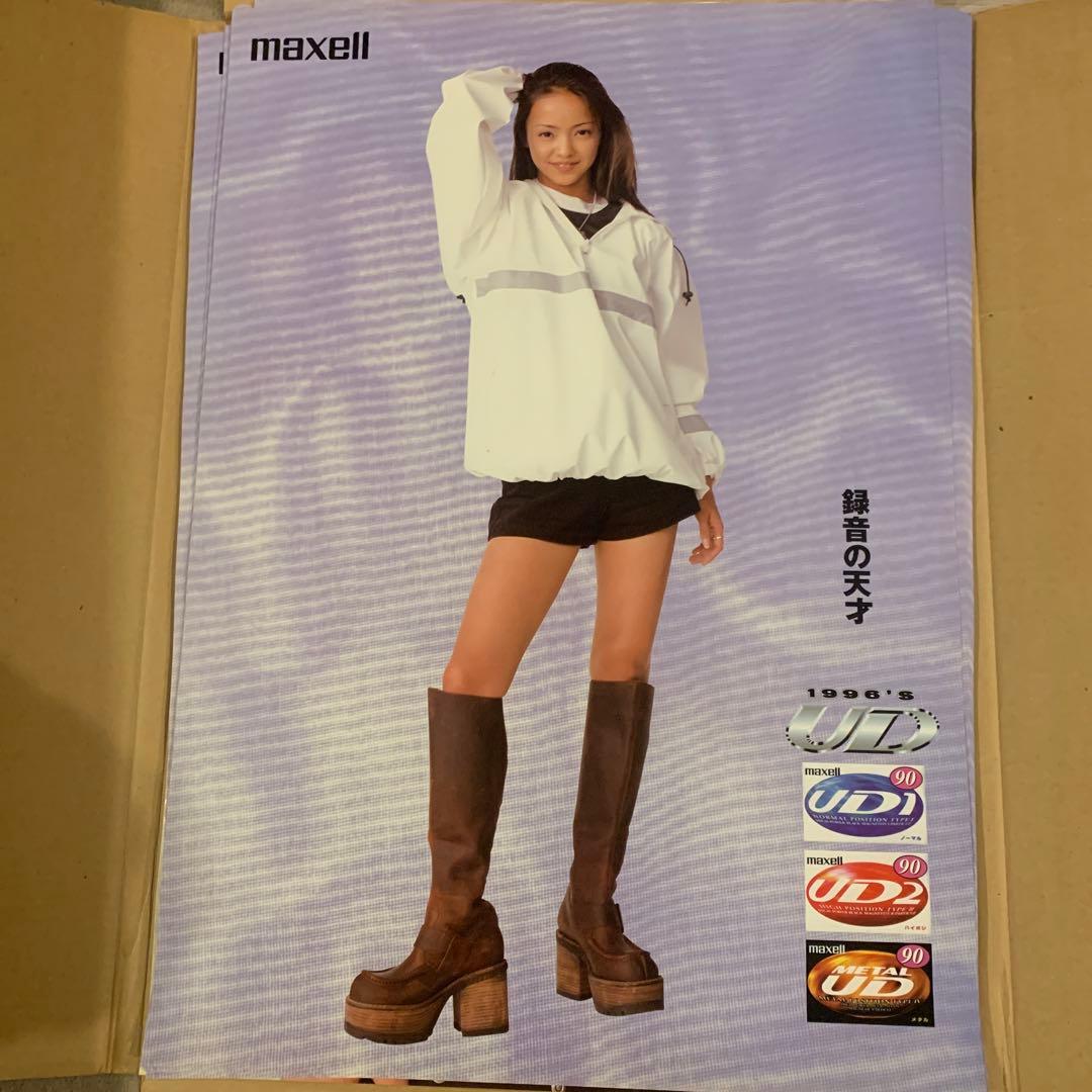 90年代 安室奈美恵 ポスター maxell - メルカリ