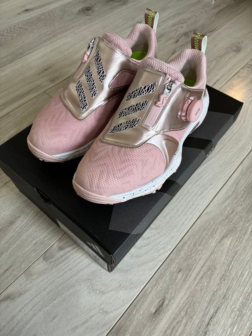 アディダス　ゴルフ　シューズ　ウィメンズ 22.5cm コードカオス 25 ボア