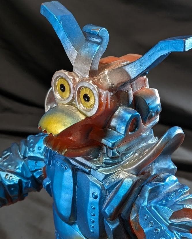 ジャイアントガルバン「キャプテンウルトラ」登場怪獣（ブルマァク復刻）ソフビ