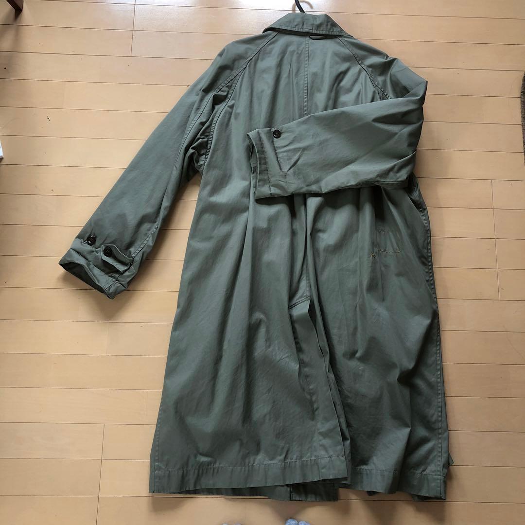 専用　45Rオリーブグリーン ステンカラーコート