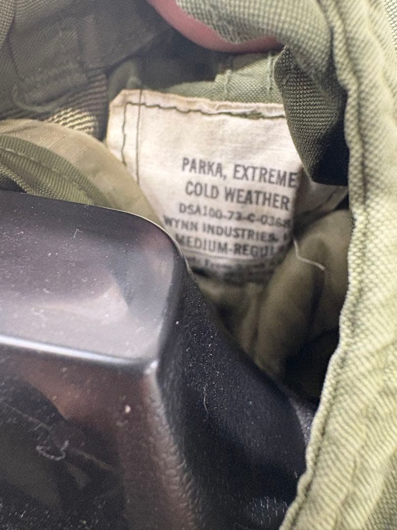 F*長様 ライナー付き　米軍実物　m65 フィッシュテールパーM