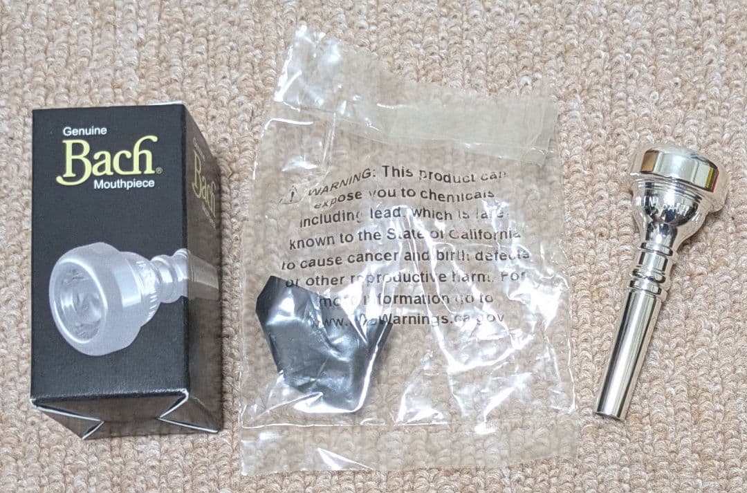 コルネット用マウスピース Bach 7C