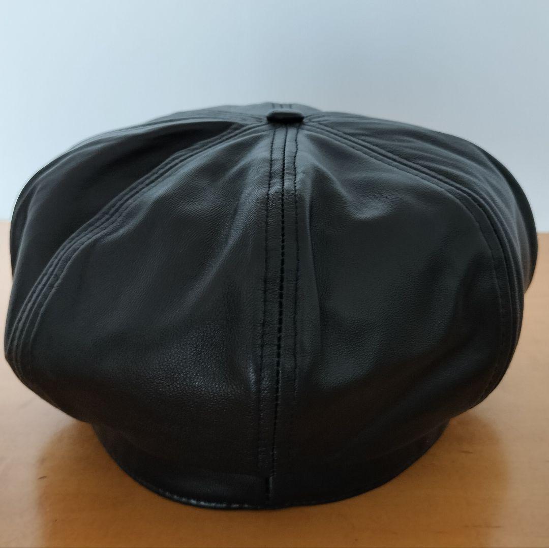 Schott ショット レザー キャスケット 羊革 ニュースボーイキャップ 帽子