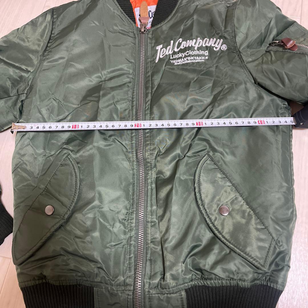 Ted Company MA-1 フライトジャケット オリーブグリーン