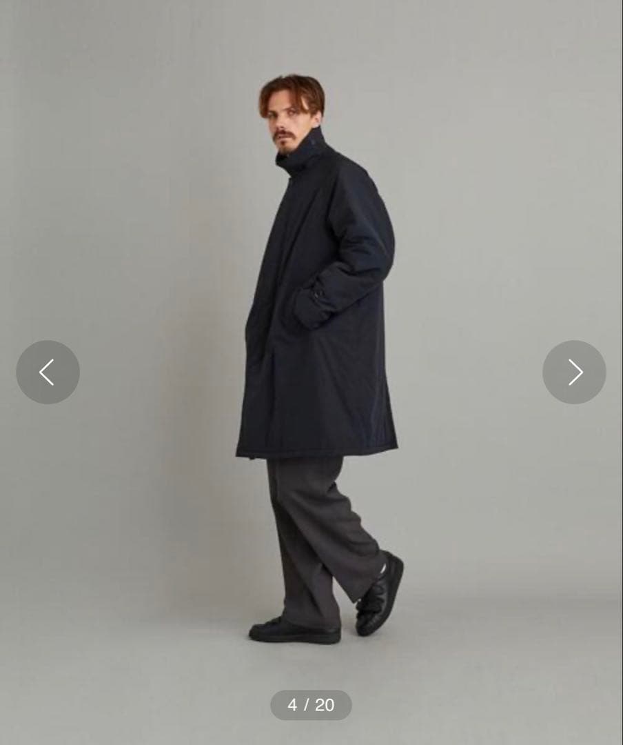 ジャケット・アウター steven alan PADDED BAL COLLAR COAT