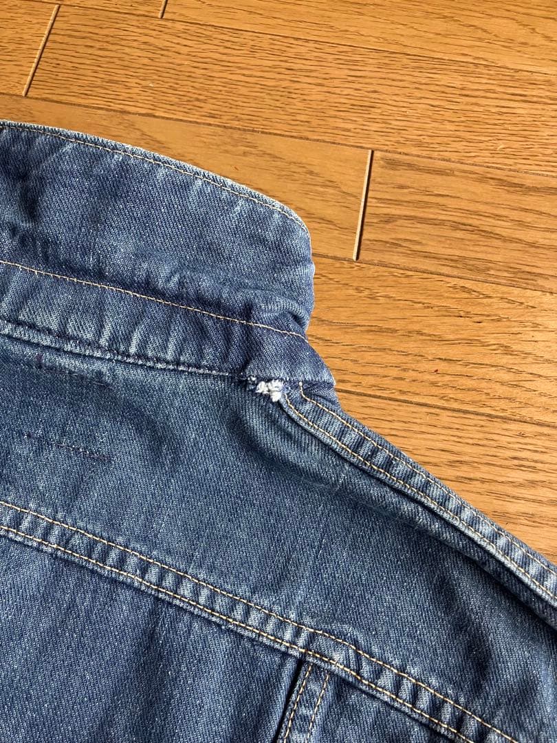 Wrangler 70s 黒タグ前期 左綾 124MJデニムジャケット 38 - メルカリ