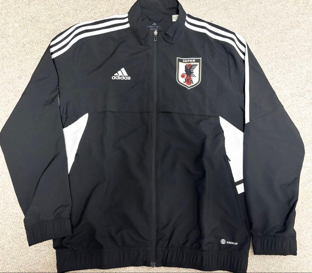 M*8様 【JFA支給】adidas 日本代表 ウィンドブレーカー 黒 2XL-品質