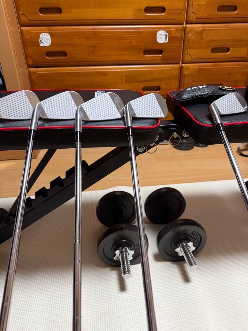 エポンAF507モーダス110/5〜Ａ7本UTアイアン2本ウェッジ2本フルセット