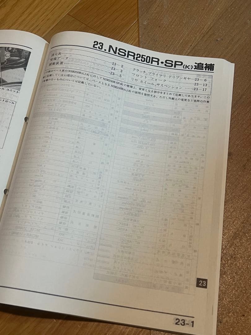 ホンダ NSR250R SP SE サービスマニュアル MC16～MC21対応