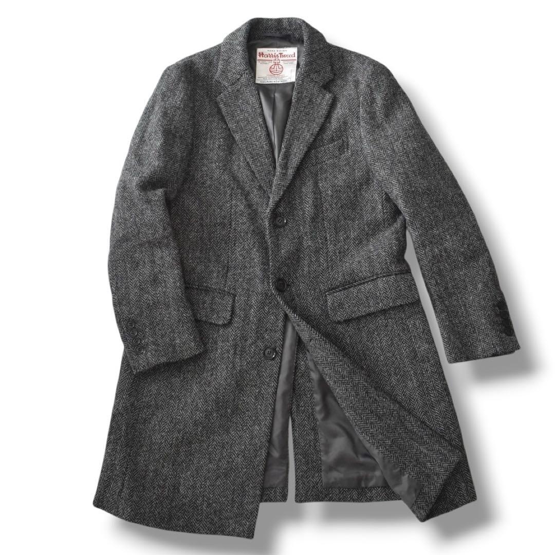近年✨ハリスツイード×ROSSOアーバンリサーチ ヘリンボーン チェスター