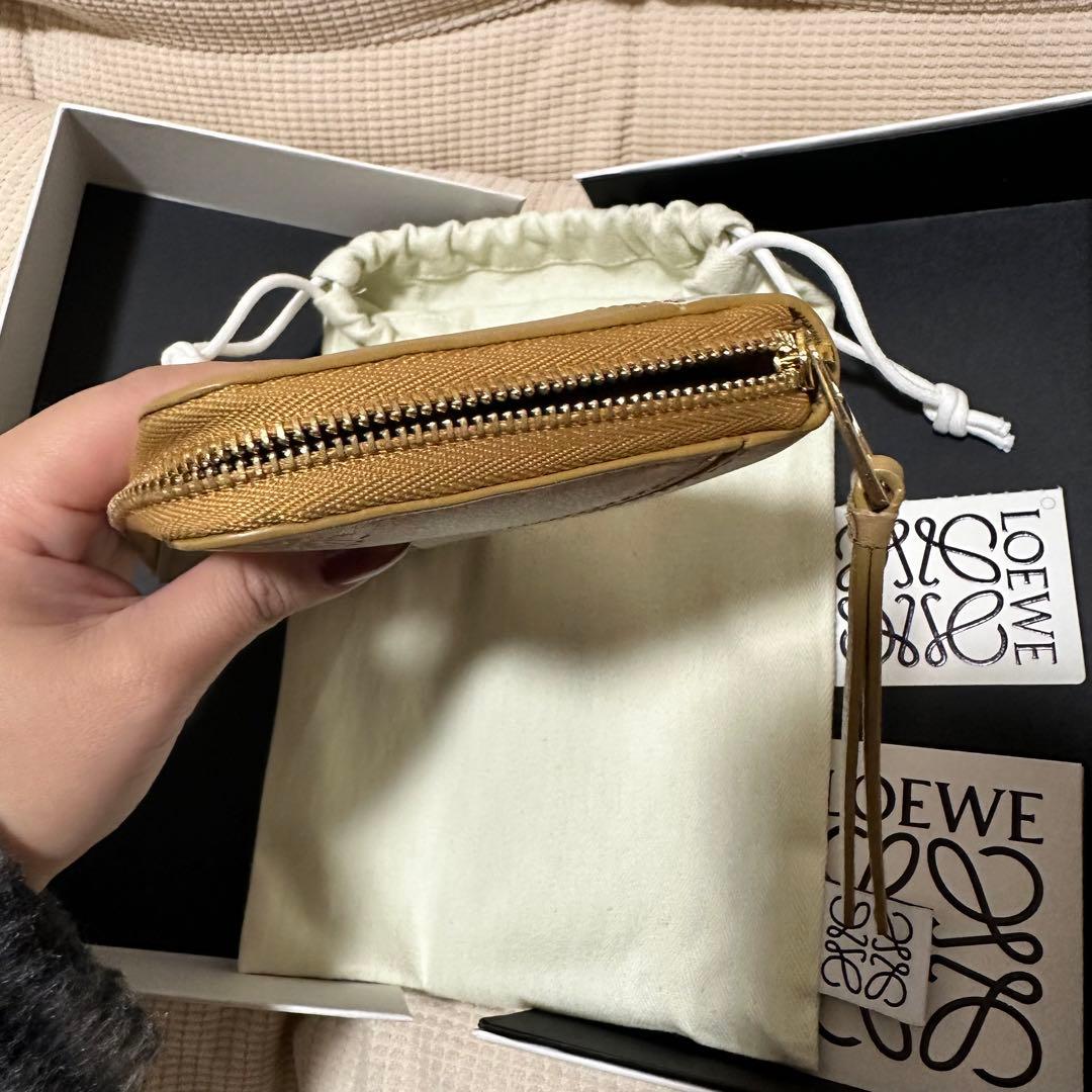 LOEWE パズル ステッチオープンウォレット