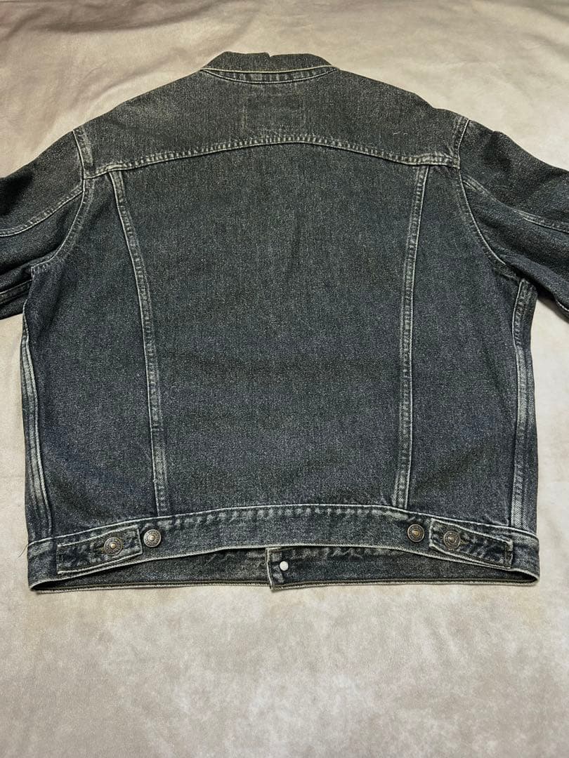 90s Euro Levi's 70503先染め ブラック　デニムジャケット