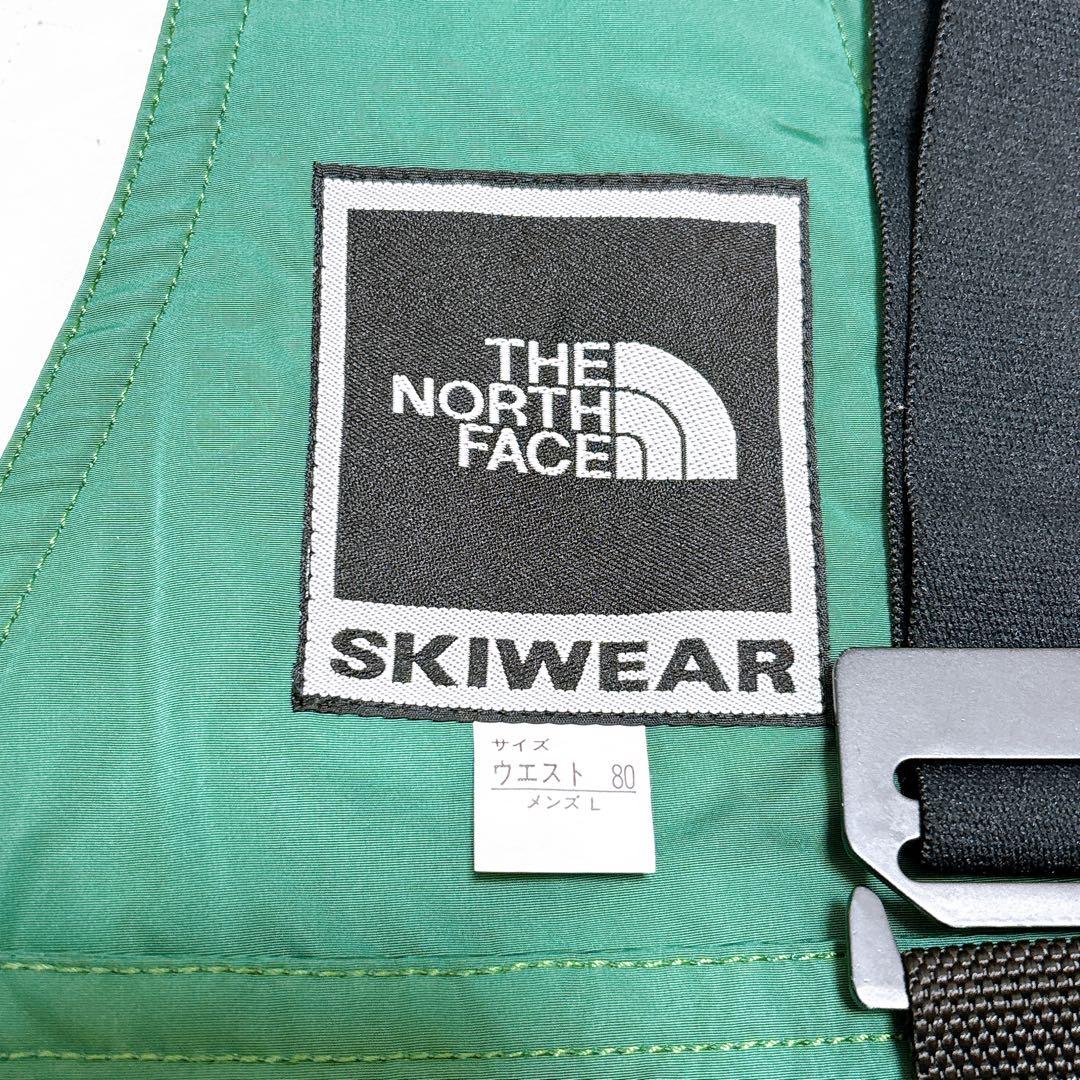 【美品】ノースフェイス　スキーウェア　セットアップ　マルチカラー　y2k