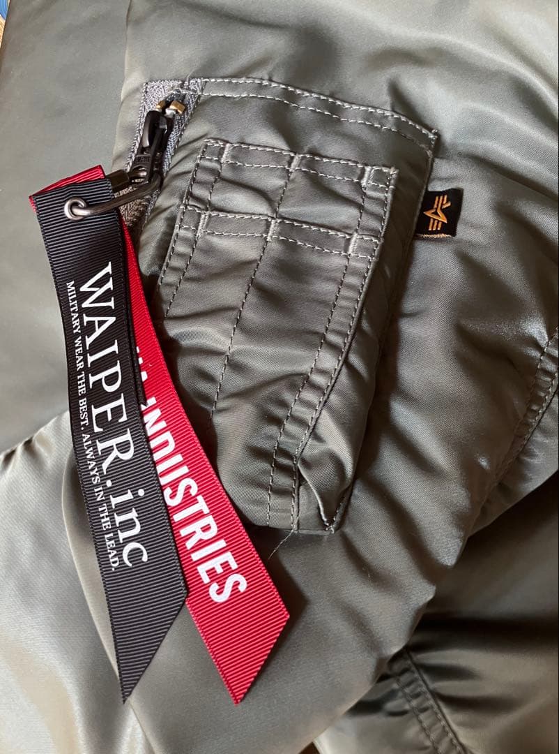 ALPHA INDUSTRIES × WAIPER.inc 別注MA-1