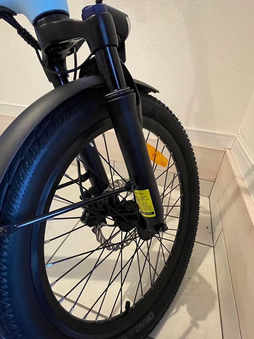 ADO AIR 20 PRO 折りたたみ 電動アシスト自転車 ブルー自動変速