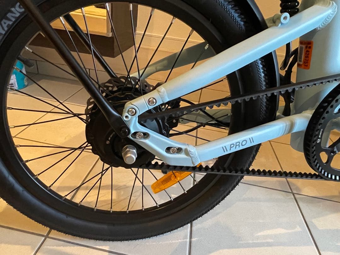 ADO AIR 20 PRO 折りたたみ 電動アシスト自転車 ブルー自動変速