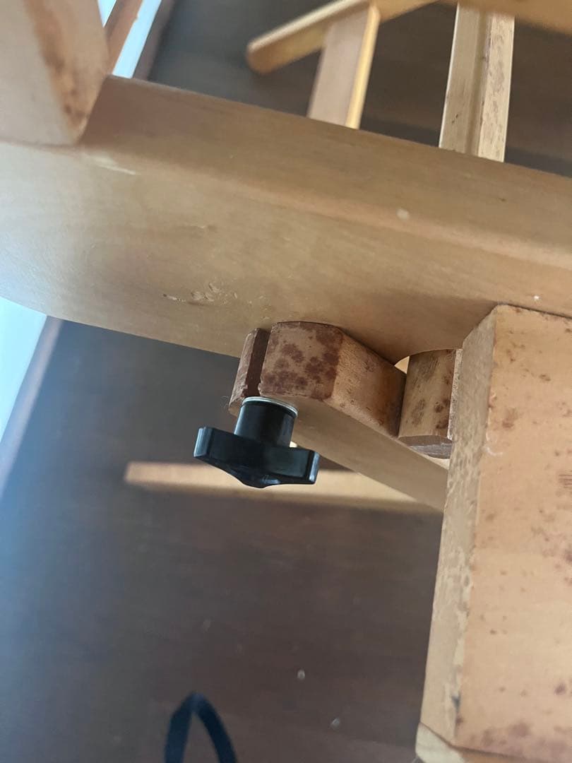 アシュフォード　テーブルルーム8枚綜絖60㎝幅　スタンド　ペダル