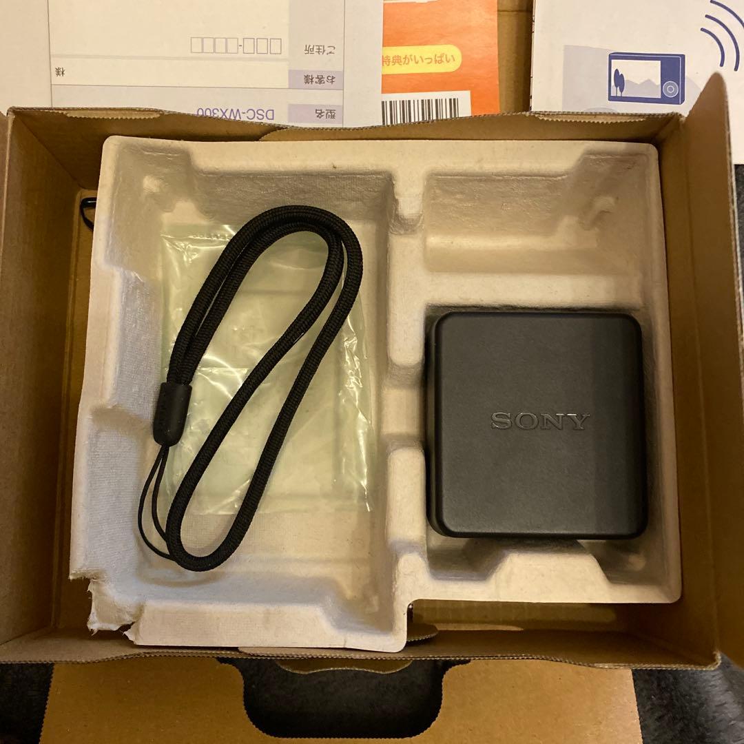 SONY レッド DSC-WX300 ソニー デジタルカメラ