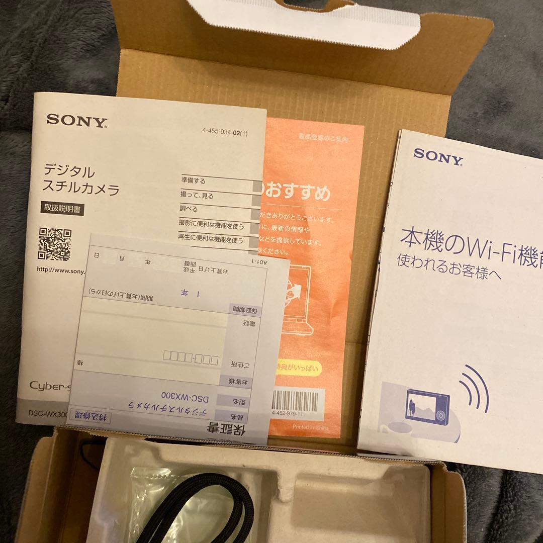 SONY レッド DSC-WX300 ソニー デジタルカメラ