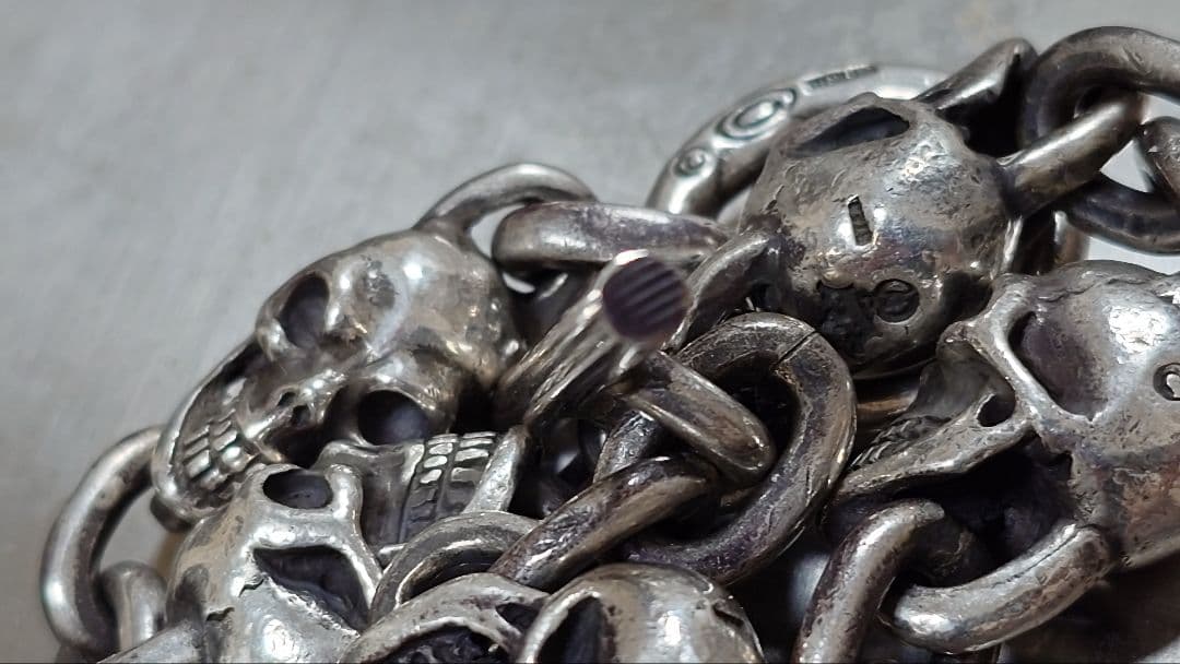 gaboratryガボール ガボラトリー 5スカルブレス 生前 最初期円筒Tバー