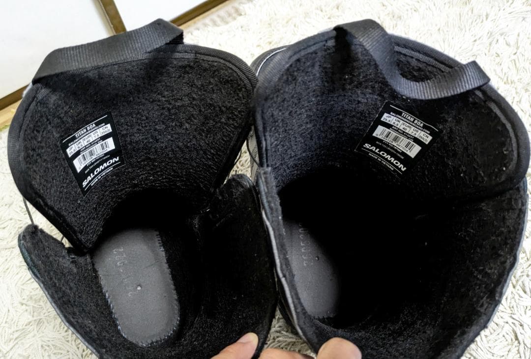 【8回使用】25.5cm サロモン タイタンボア 2023 スノーボードブーツ