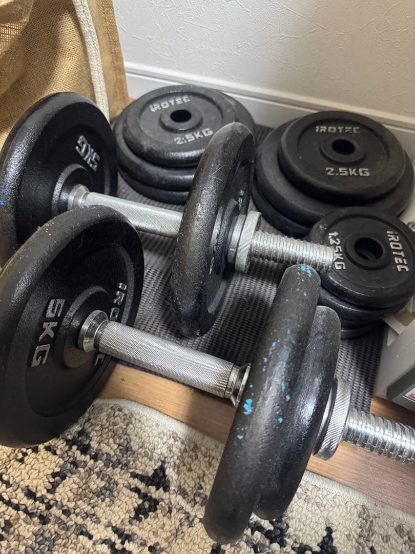 iROTEC ダンベルプレートセット　40kg