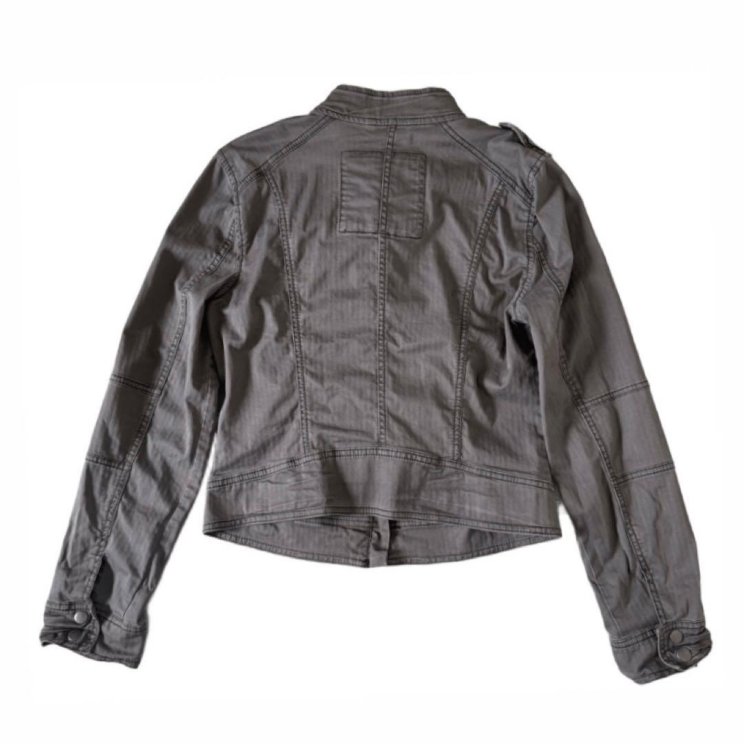 HOLLISTER Y2K グランジ ダークコア ミリタリー ジャケット - メルカリ