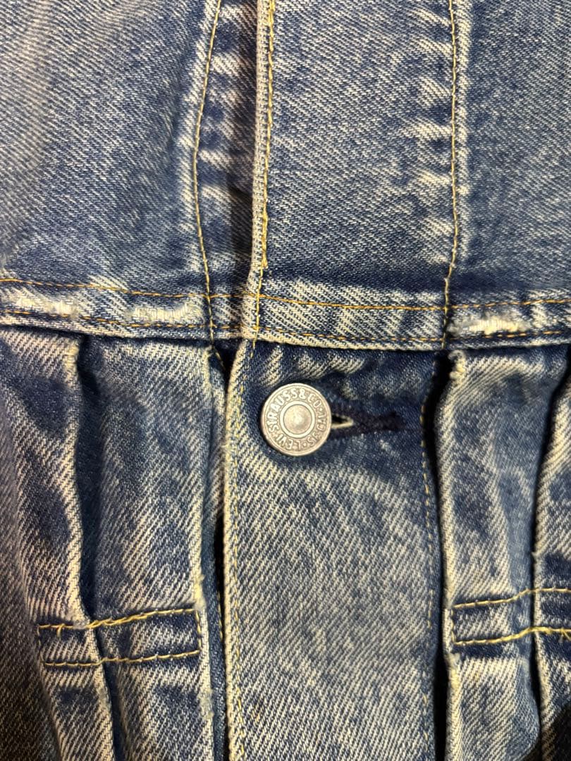 LEVI'S × BEAMS SUPERWIDEデニムジャケット S ファースト