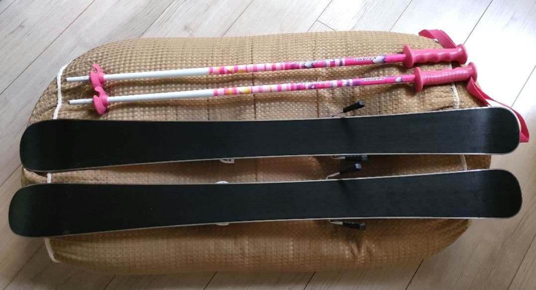 未来ママ　Alpen KAZAMA 子供用スキーセット