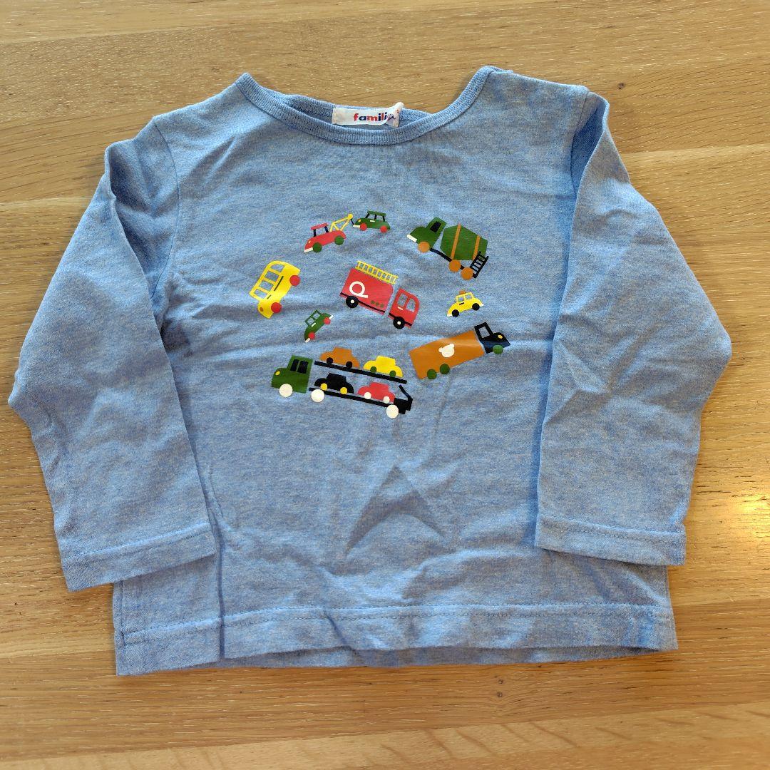 ファミリア のりもの車柄 長袖Tシャツ サイズ90 - メルカリ