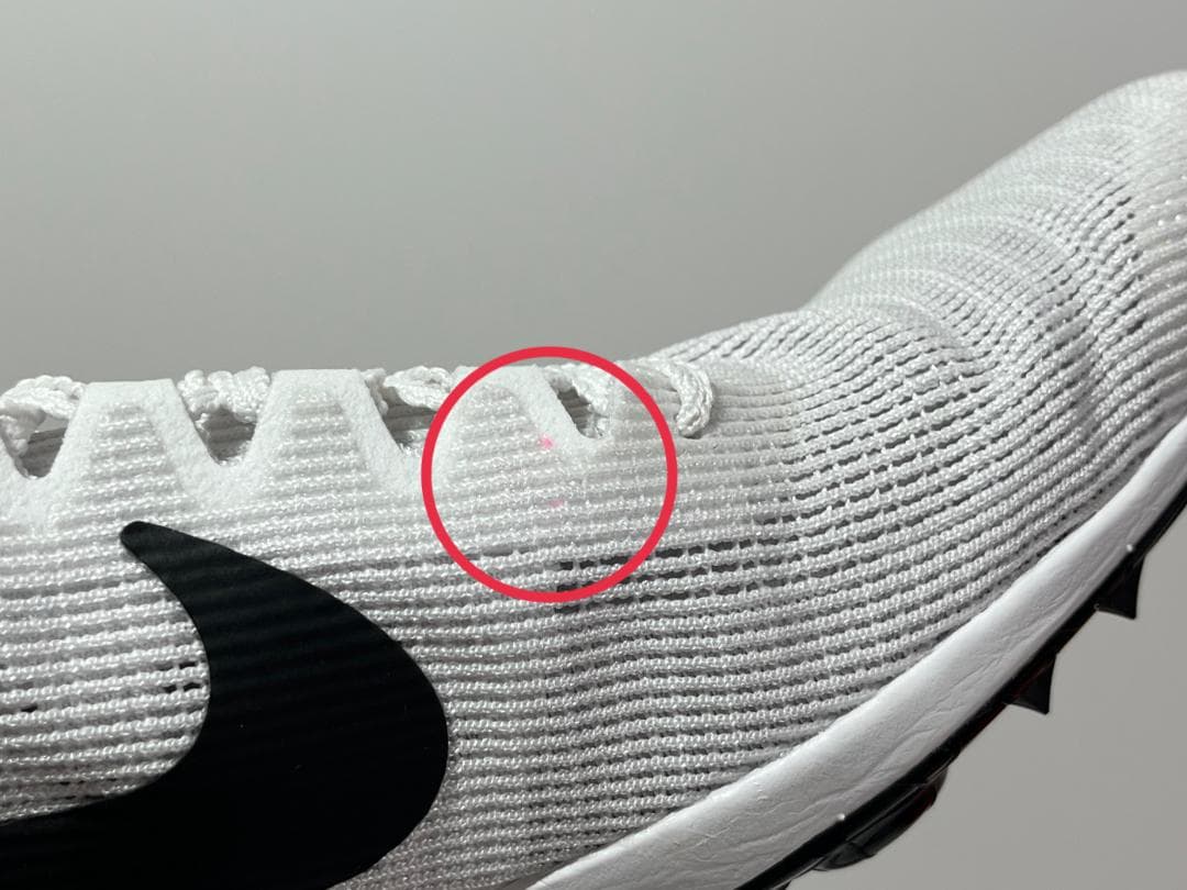 【新品※訳アリ】27㎝　NIKE ズーム マンバ 6 ホワイト 長距離用スパイク