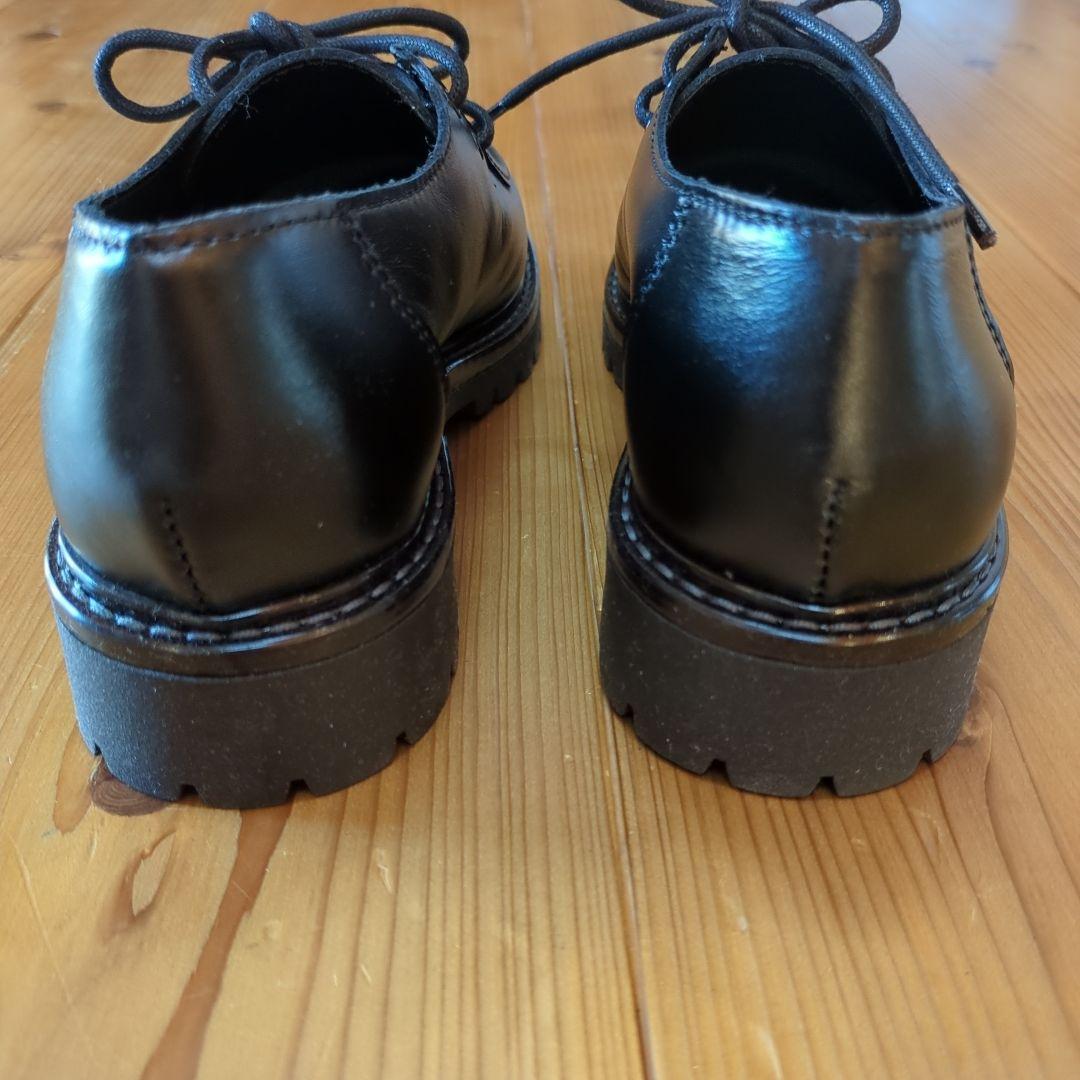 【新品】ENESS エネス チロリアンシューズ ブラック 37